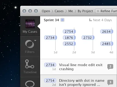 fogbugz for mac concept window